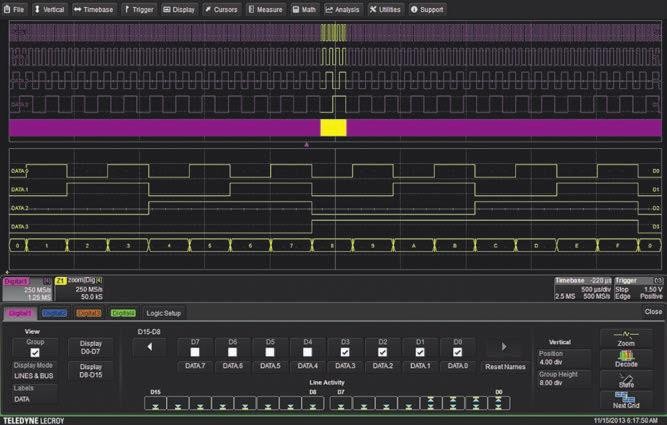 Teledyne LeCroy přidává digitální kanály k osciloskopům řady HDO 2